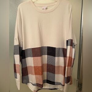 LuLaRoe Supply Crew Pull Over Top